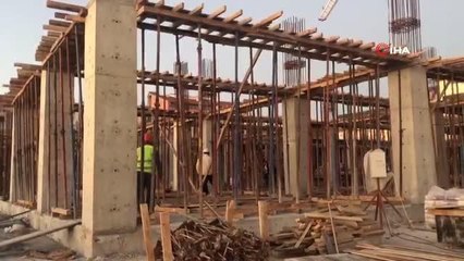 Çorum'da demir iskele çöktü: 2 yaralı