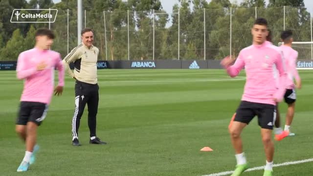 Primer entrenamiento del Celta a las órdenes del portugués Carlos Carvalhal