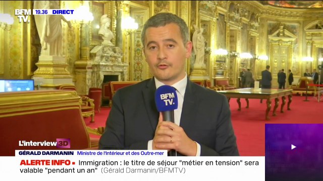 Gérald Darmanin sur Sainte-Soline: Il y a eu un certain nombre d'actes qui s'apparentent à de l'éco-terrorisme
