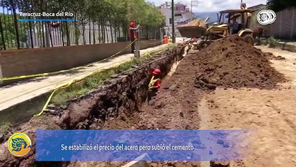 Se estabilizó el precio del acero pero subió el cemento: Colegio de Ingenieros Civiles de Veracruz