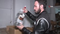 Kaçak alkol depolarına baskın: Yaklaşık 10 ton sahte alkol ele geçirildi