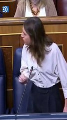 Irene Montero, contra Vox: "Ustede solo quieren que nos odiemos, los unos a las otras"
