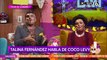 Talina Fernández responde ante las acusaciones a Coco Levy