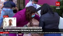 Consejeros se deslindan de recomendación del INE