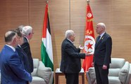 Filistin Devlet Başkanı Abbas, Tunus Cumhurbaşkanı Said ile görüştü