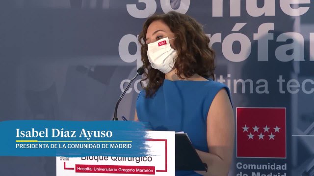 Ayuso: Lo que quiere Sánchez es tener al PP en la cárcel”