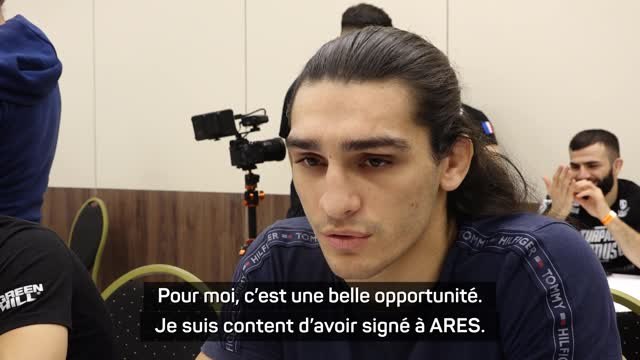 ARES 9 - Augen : Je viens pour gagner, je vais montrer ce que je sais faire