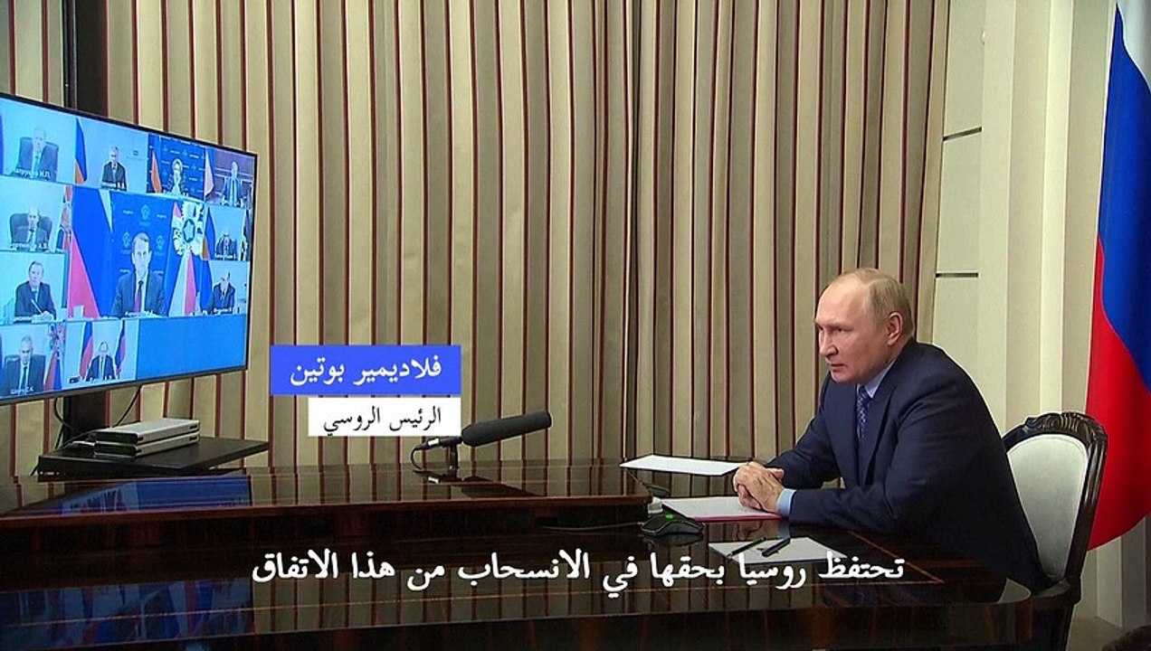 بوتين يؤكد ان روسيا ستنسحب من اتفاق تصدير الحبوب إذا "خرقت" أوكرانيا الضمانات