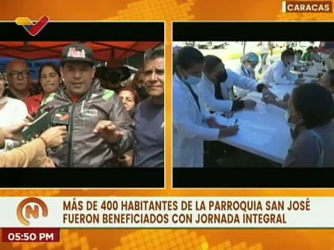Gobierno de Caracas atiende a más 400 habitantes de la pqa. San José con jornada integral