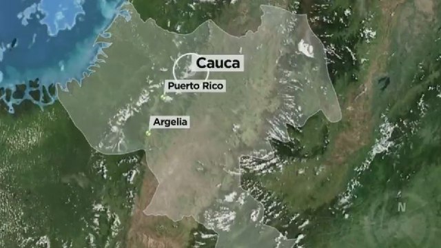 Guerra en la zona rural de Argelia, Cauca, dejó cuatro muertos 32 familias desplazadas