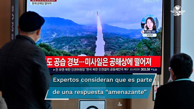 Estados Unidos condena lanzamiento de más de 20 misiles por parte de Corea del Norte