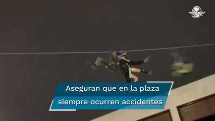 Adolescentes se impactan entre sí en tirolesa de Metepec; clausuran atracción