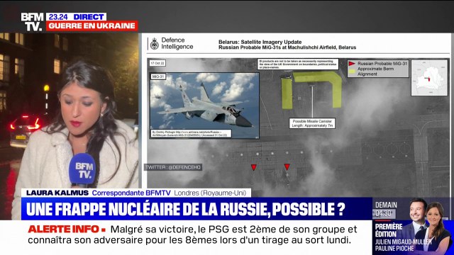 Londres affirme que la Russie a installé des avions de chasse dotés de missiles hypersoniques sur une base biélorusse