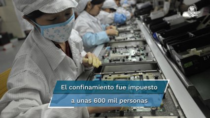 Entra en confinamiento zona de China donde está la mayor fábrica mundial de iPhone