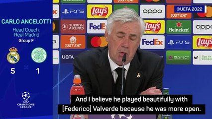 Descargar video: Ancelotti hails 'player of the match' Asensio