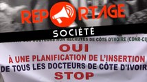 Marche du collectif des docteurs non recrutés de Côte d'Ivoire :  42 personnes interpellées par la police