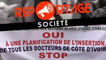 Marche du collectif des docteurs non recrutés de Côte d'Ivoire :  42 personnes interpellées par la police