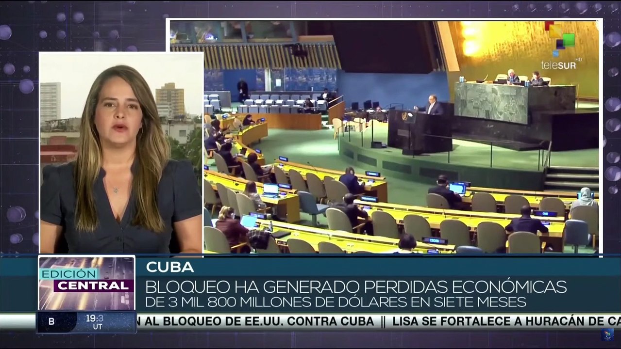 Comunidad internacional apoyó resolución presentada por Cuba para poner fin del bloqueo de EE.UU.