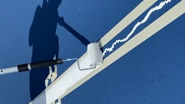 How tennis, basketball, and pickle-ball courts are painted