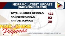 NDRRMC: Nasawi sa Bagyong #PaengPH, pumalo na sa higit 100; higit 900-K pamilya, naapektuhan ng bagyo.