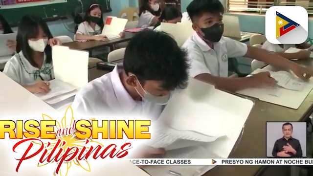 Ilang opisyal ng DepEd, inobserbahan ang pagpapatupad ng face-to-face classes sa ilang eskwelahan.