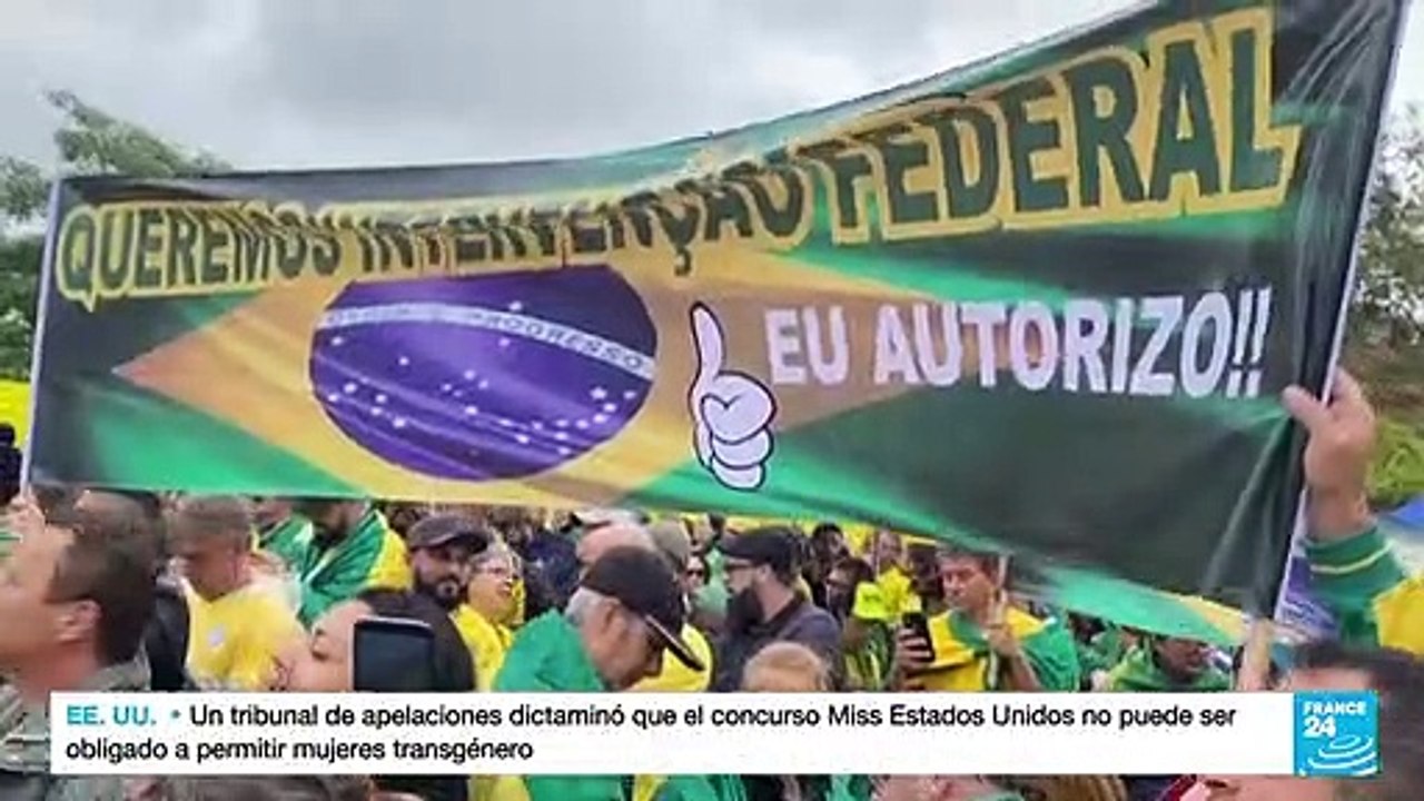 Brasil: bolsonaristas piden "intervención militar" ante los resultados de las presidenciales