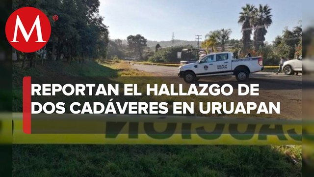 Hallan dos cuerpos con huellas de tortura en Uruapan, Michoacán