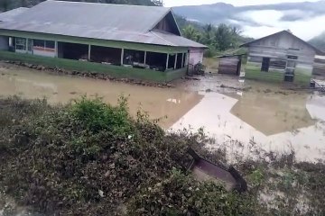 Bronjong Jebol, Banjir Terjang Gampong Pertik - Gayo Lues