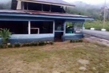 Banjir di Gampong Pertik - Gayo Lues Tenggelamkan Rumah