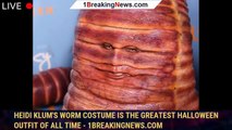 Heidi Klum's Worm Costume Is the Greatest Halloween Outfit of All Time - 1breakingnews.com