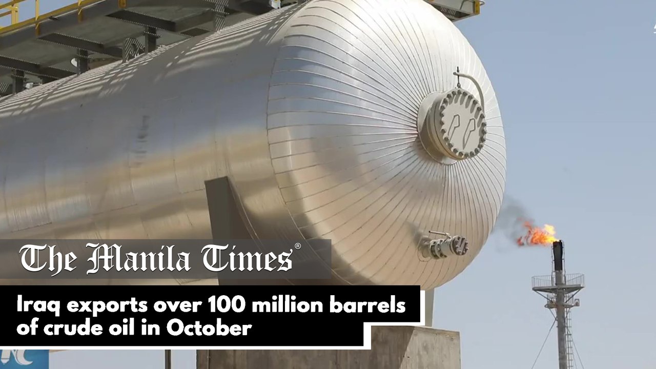 Iraq exports over 100 million barrels of crude oil in October