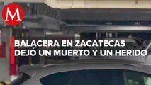 Balacera en centro comercial de Zacatecas deja un muerto y una persona herida