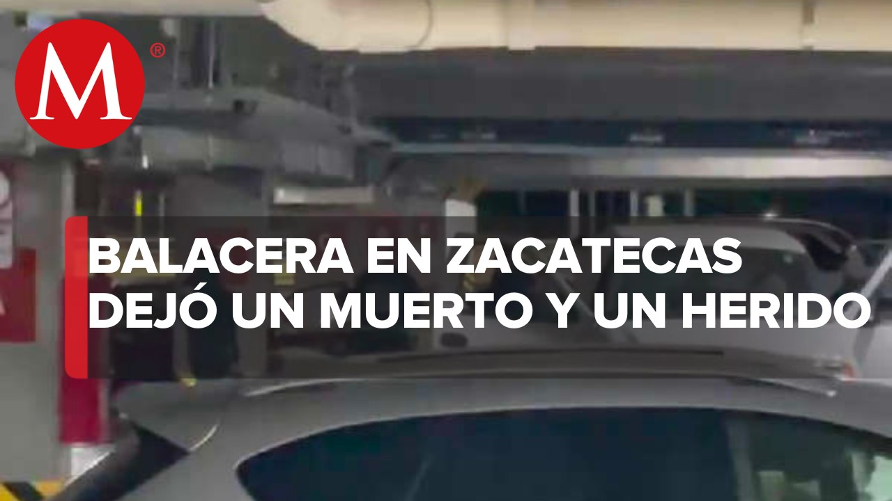 Balacera en centro comercial de Zacatecas deja un muerto y una persona herida