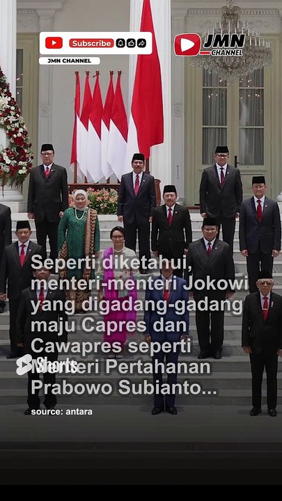'Menteri Menteri Jokowi Yang Ngebet Jadi Capres Dan Cawapres Mending Undur Diri Deh!' #short