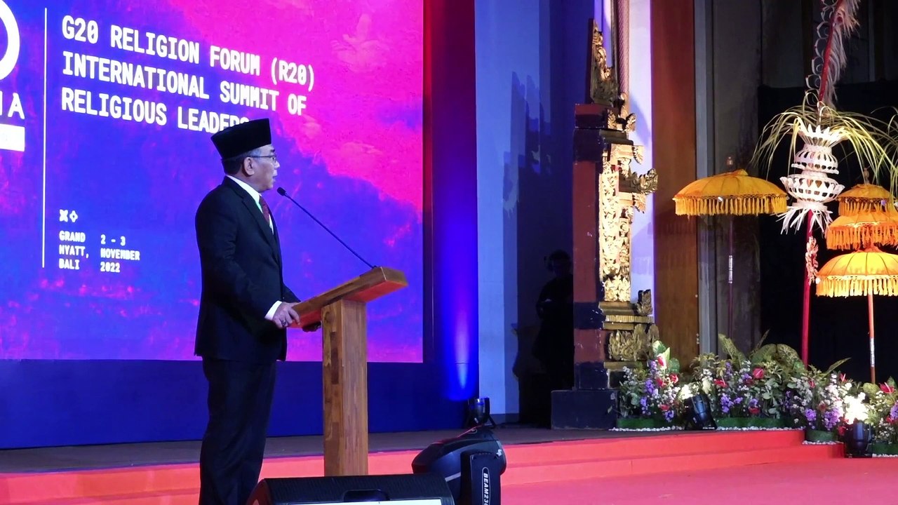 Greeting And Welcoming General Chairman, Nahdlatul Ulama Central Board On Opening Session