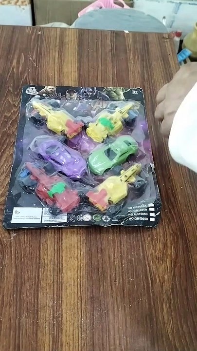 Toy cars are unboxing so it looks super.