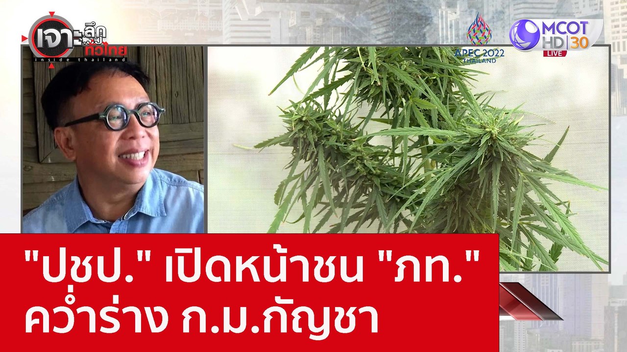 "ปชป." เปิดหน้าชน "ภท." คว่ำร่าง ก.ม.กัญชา : เจาะลึกทั่วไทย (3 พ.ย. 65)