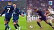 Messi Reaction to Mbappe Goal vs Juventus as Mbappé NUTMEG Gatti Pulling His Shirt and Messi Assist