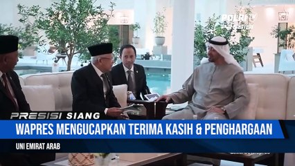 Wakil Presiden RI Bertemu Dengan Presiden PEA