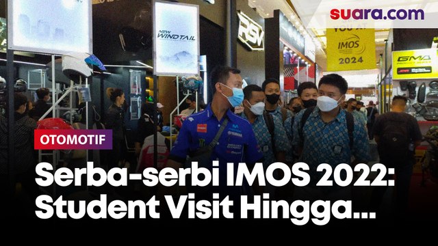 Serba-serbi IMOS 2022, Mulai Students Visit, Simulasi Naik Motor, Kendaraan Listrik dan Aksesoris