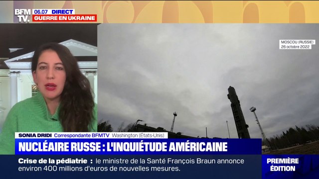 Le gouvernement américain s'inquiète d'une utilisation de l'arme nucléaire par la Russie