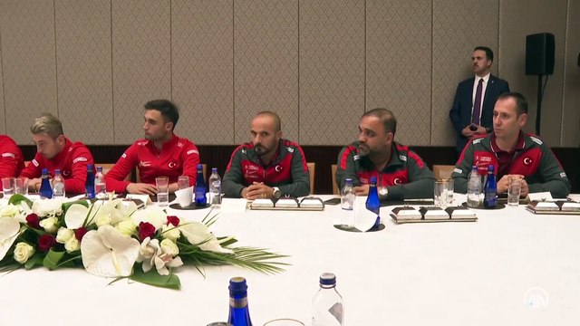 Cumhurbaşkanı Erdoğan, Ampute Futbol Milli Takımı'nı kabul etti