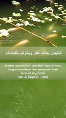 Setan Selalu Mengajak Kepada Perbuatan Dosa