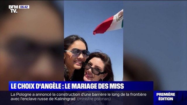 Le choix d'Angèle - Miss Porto Rico et Miss Argentine annoncent leur mariage
