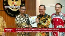 Momen Komnas HAM Serahkan Laporan Investigasi Tragedi Kanjuruhan ke Mahfud MD