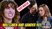 Sarah is shocked that Gwen and Xander are reunited. - Days of our lives Spoilers