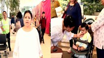 Bharti Singh ने Media से की मस्ती, बेटे Gola के साथ अमृतसर से आईं वापस, Video Viral! | FilmiBeat