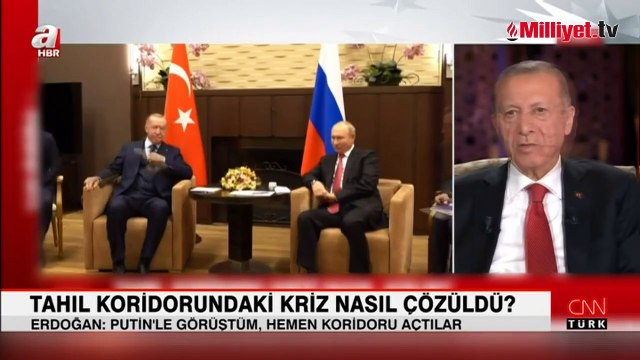 Tahıl koridoru krizi nasıl çözüldü? Erdoğan: Putin'i aradım bugün açtılar