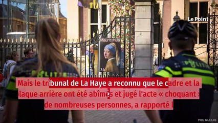 Pays-Bas : prison ferme pour s'être collés au tableau de Vermeer