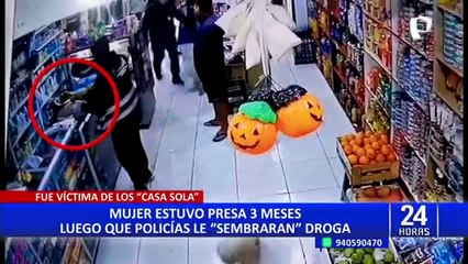 Mujer denuncia que estuvo presa 3 meses luego que policías le 'sembraran' droga